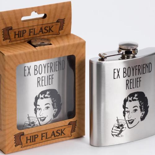 Ex Boyfriend Relief - Flask A Novelty Diabolical Gift