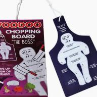 The Boss Voo Doo Chopping Board A Novelty Diabolical Gift