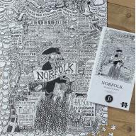 Norfolk Jigsaw Puzzle 1000 Pieces With Hand Drawn Map By James Illustrates