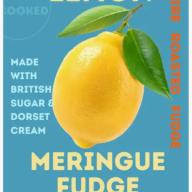 Lemon Meringue Fire Roasted Artisan Fudge Made By Dorset Chocolate