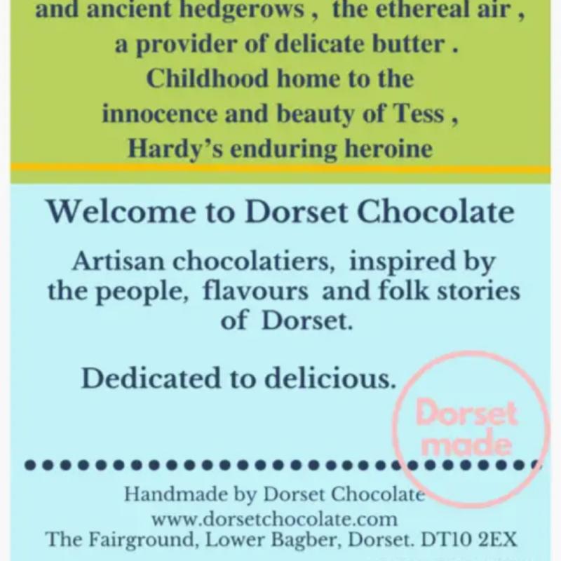 Vale of Little Dairies - A Full Cream Milk Chocolate Bar Made By Dorset Chocolate