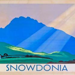 Snowdonia Postcard From The Wooden Postcard Company