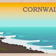 Cornwall 3 Postcard From The Wooden Postcard Company
