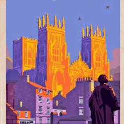 York Cathedral Of St Peter Postcard From The Wooden Postcard Company