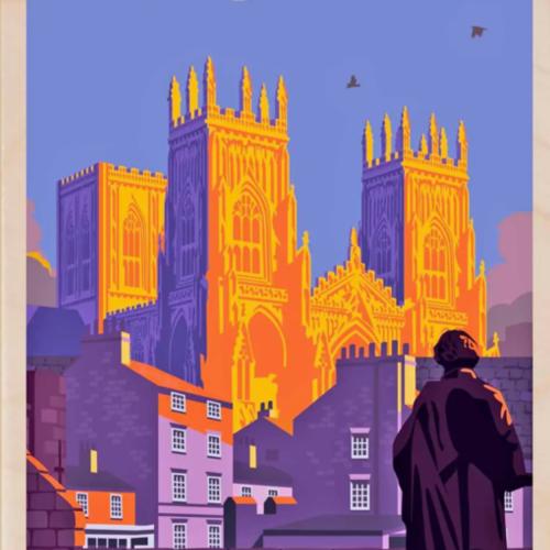 York Cathedral Of St Peter Postcard From The Wooden Postcard Company