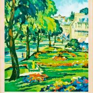 Harrogate Yorkshire Postcard From The Wooden Postcard Company