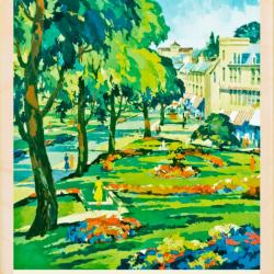 Harrogate Yorkshire Postcard From The Wooden Postcard Company