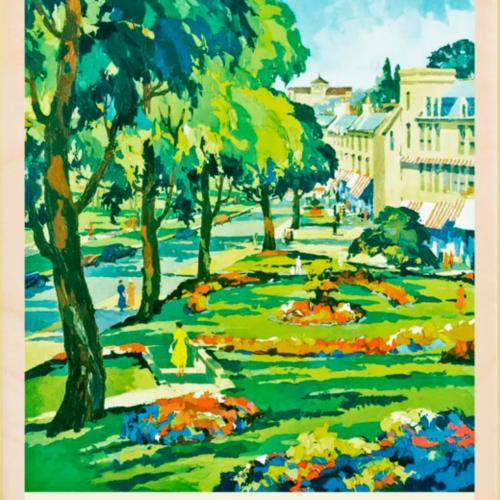 Harrogate Yorkshire Postcard From The Wooden Postcard Company