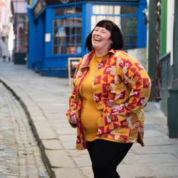 Random Colour And Design Kantha Reversible Jacket - Every One Is Different