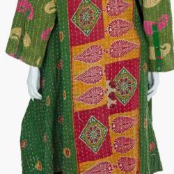 Random Colour And Design Kantha Button Jacket - Every One Is Different