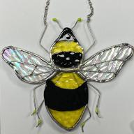 Stained Glass Bee