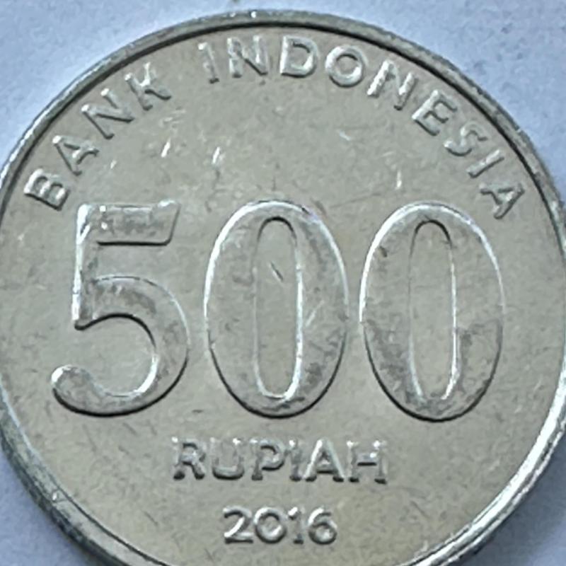 Indonesia 2016 500 Rupiah Jasmin Flower