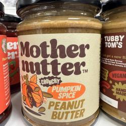 6x MotherNutter Crunchy Pumpkin Spice Peanut Butter Includes Postage