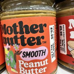 6x MotherNutter Smooth Plain Peanut Butter Includes Postage