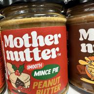 6x MotherNutter Smooth Mince Pie Peanut Butter Includes Postage