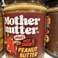 6x MotherNutter Crunchy Hot & Smokey Peanut Butter Includes Postage