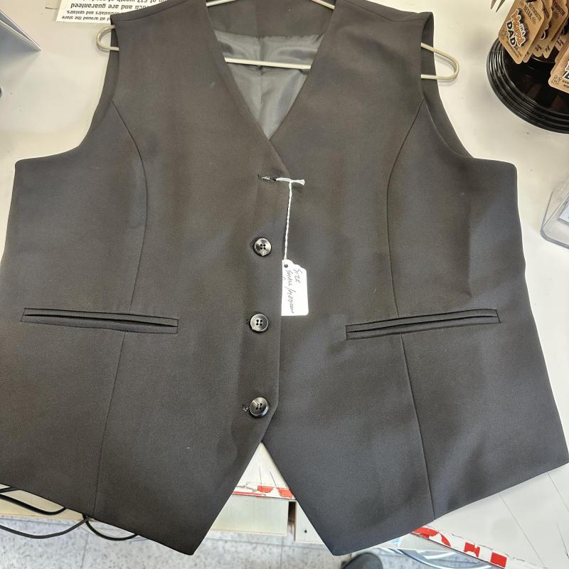 Black Dinner Evening Waistcoat Size Small / Medium shelf 286