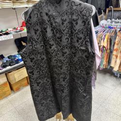 Black Dinner Evening or Wedding Waistcoat Size Medium shelf 286