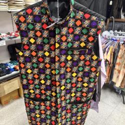 Male Waistcoat (2) Size Medium Hand Embroidery Vintage shelf 286