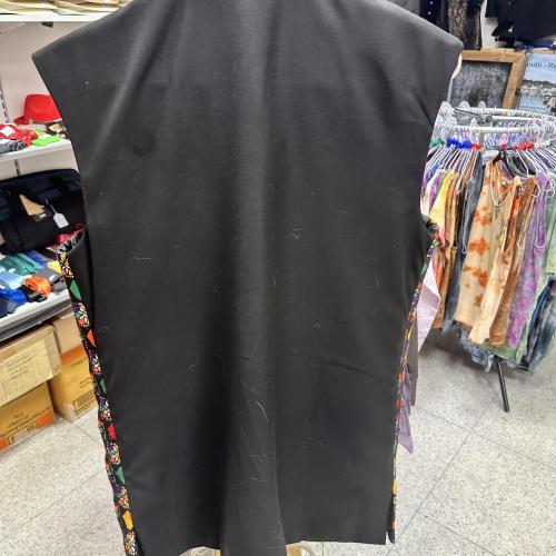 Male Waistcoat (2) Size Medium Hand Embroidery Vintage shelf 286