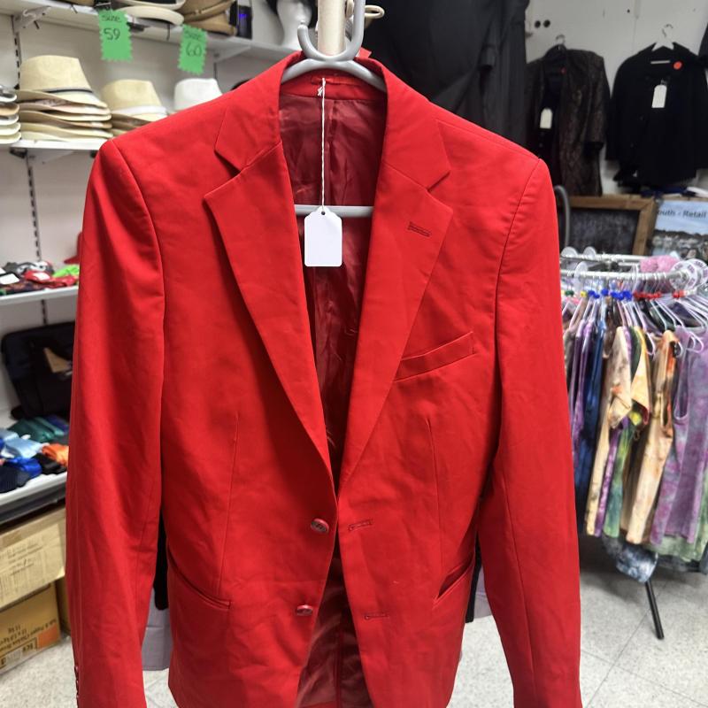 Men’s Jacket Red Size UK Chest 34 Small - Medium BooHooMan shelf 286