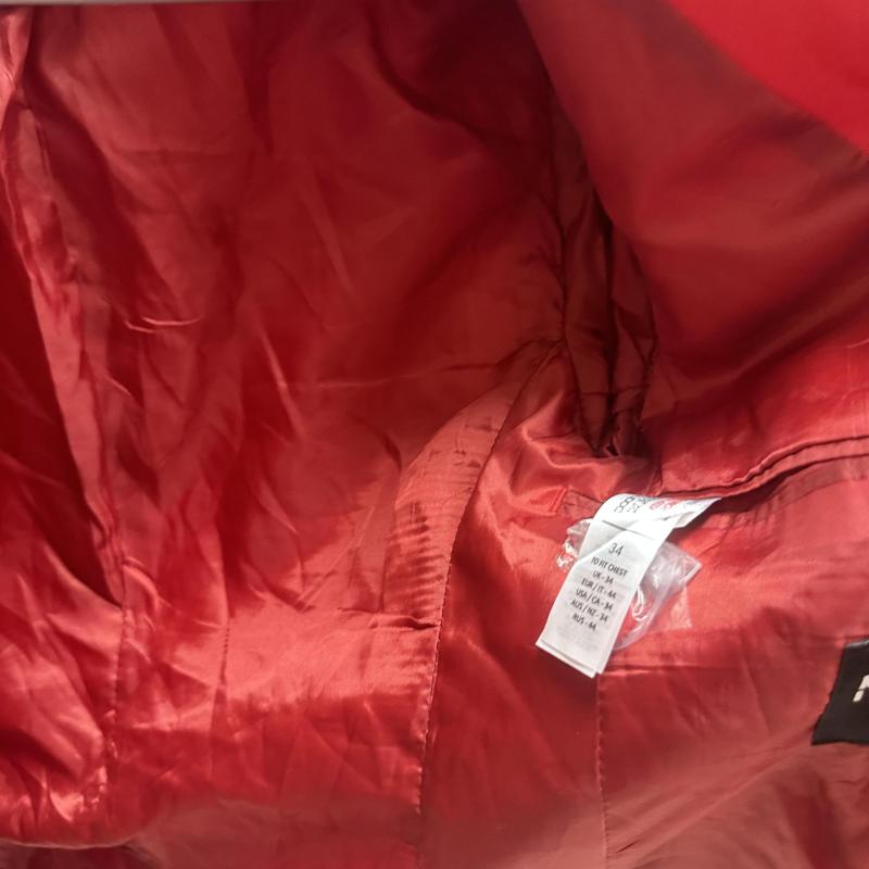 Men’s Jacket Red Size UK Chest 34 Small - Medium BooHooMan shelf 286