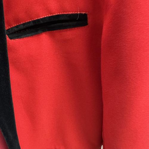 Men’s Teddy Boy Drape Jacket Red Size UK Chest 42-44 Large shelf 286