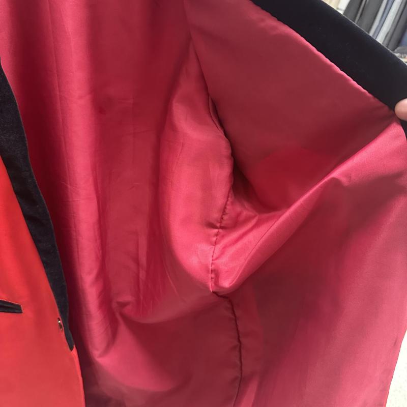 Men’s Teddy Boy Drape Jacket Red Size UK Chest 42-44 Large shelf 286