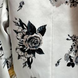 Men’s White Floral Jacket Size UK Chest 38 Small-Medium shelf 286