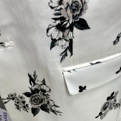 Men’s White Floral Jacket Size UK Chest 38 Small-Medium shelf 286