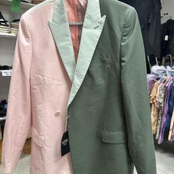 Men’s Green & Pink Jacket Size UK Chest 40 Medium shelf 286