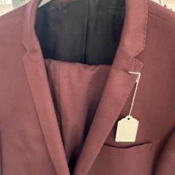 Men’s Ben Sherman Purple 2 Pce Suit Size UK Chest 40 Medium shelf 286