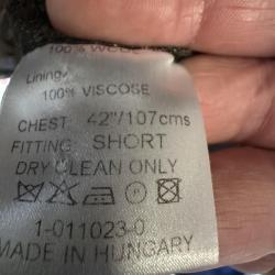 Mens Vitaris Barberis Canonito Tuxedo Paisley Lining Size UK Chest 42 Medium shelf 286