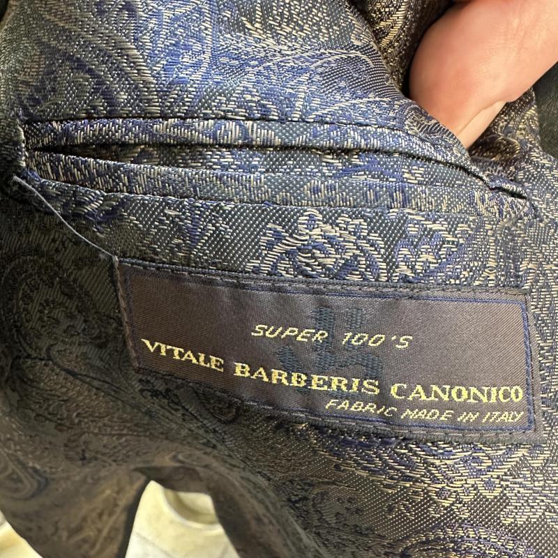 Mens Vitaris Barberis Canonito Tuxedo Paisley Lining Size UK Chest 42 Medium shelf 286