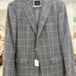 Mens Barutti Check Blazer Size UK Chest 40 Medium shelf 286