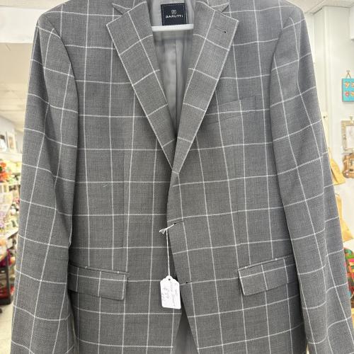 Mens Barutti Check Blazer Size UK Chest 40 Medium shelf 286