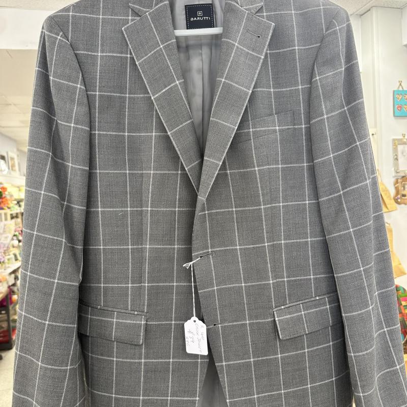 Mens Barutti Check Blazer Size UK Chest 40 Medium shelf 286