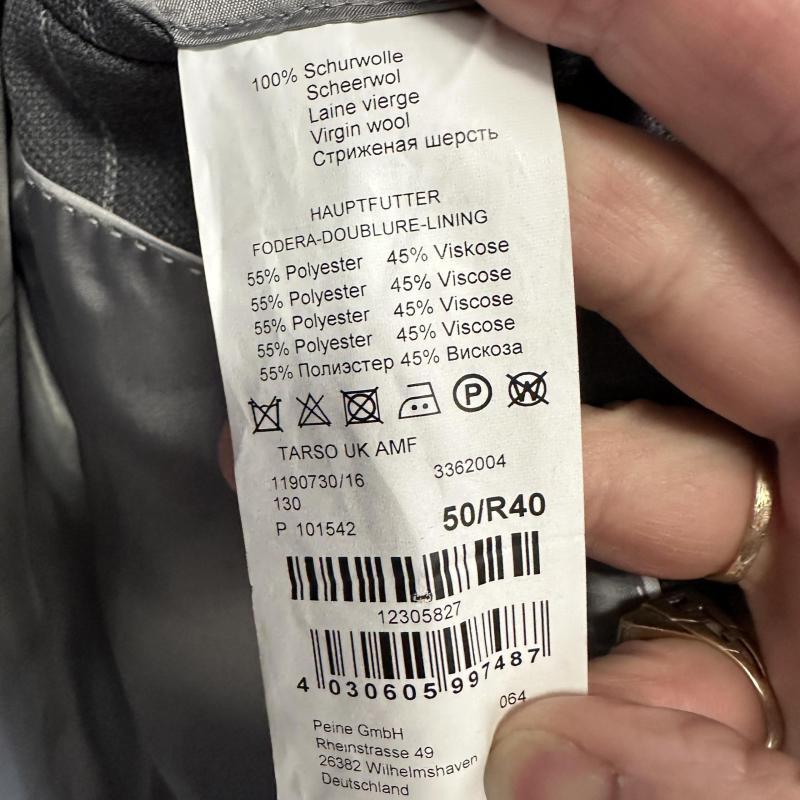 Mens Barutti Check Blazer Size UK Chest 40 Medium shelf 286