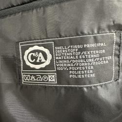 Mens C&A Double Breasted Luxury Blazer Size UK Chest 44 Medium shelf 286