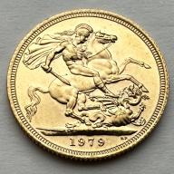 1979 Full Sovereign - Queen Elizabeth II