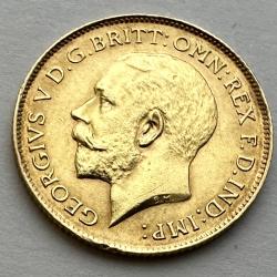 1912 Half Sovereign - George V