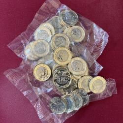 2020 £1 - sealed bag of 20 coins - LOW MINTAGE