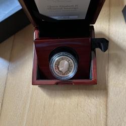 2022 GOLD PROOF Sovereign Elizabeth II Memorial Coin