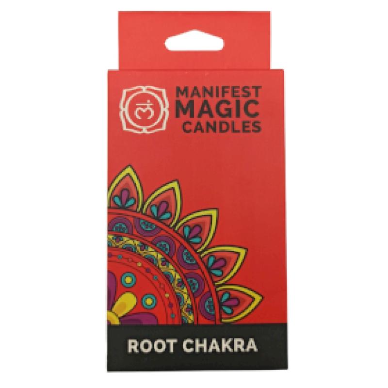 Manifest Magic Candles- Red-pack of 12.