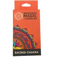 Manifest Magic Candles-Orange-pack of 12.