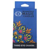 Manifest Magic Candles-Indigo-pack of 12.