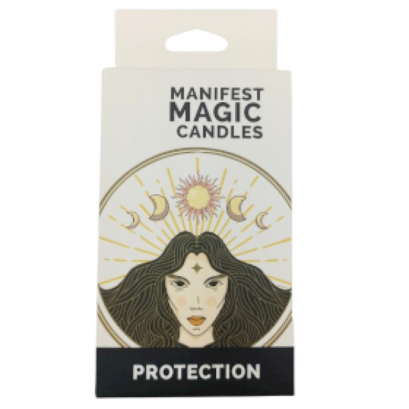 Manifest Magic Candles-Ivory-pack of 12.