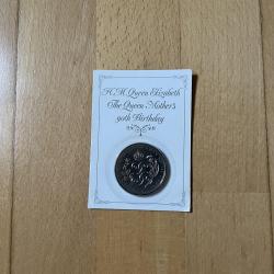 1990 Queen Mother's 90th Birthday Brilliant Uncirculated Coin #1