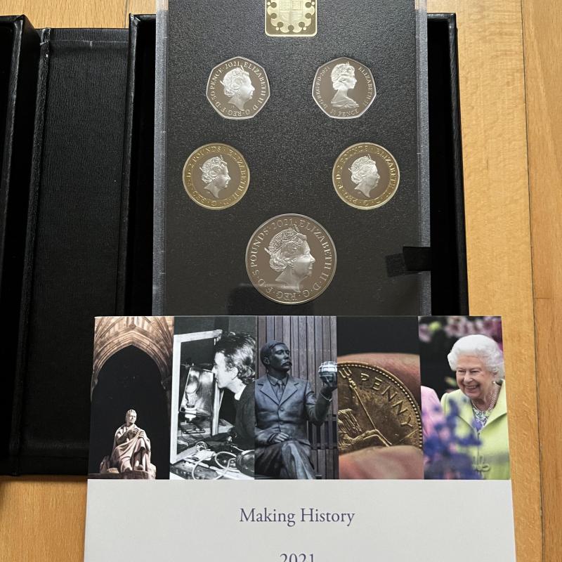 2021 Annual Proof Coin Set Royal Mint