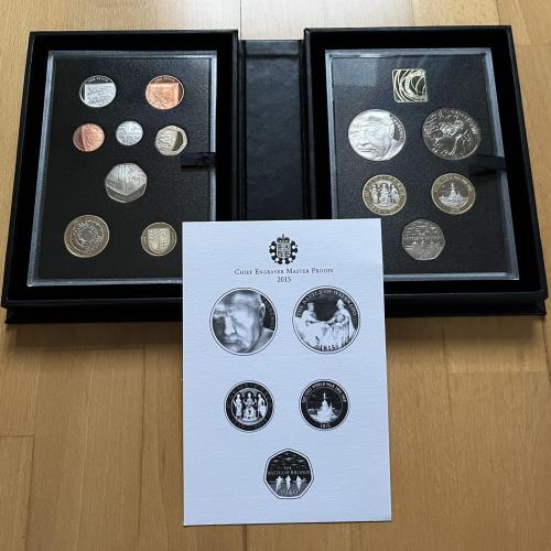 2015 Annual Proof Coin Set Royal Mint